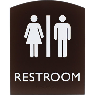 Enseigne de toilettes