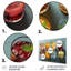 Colourful Cocktail Drinks IV - Ensemble de décoration murale en métal pour aliments et boissons