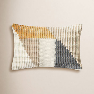 Loraine Textured Lumbar Pillow Cover