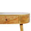 Table de chevet multifonctionnelle avec tiroir de rangement et plateau en bois massif-374307068