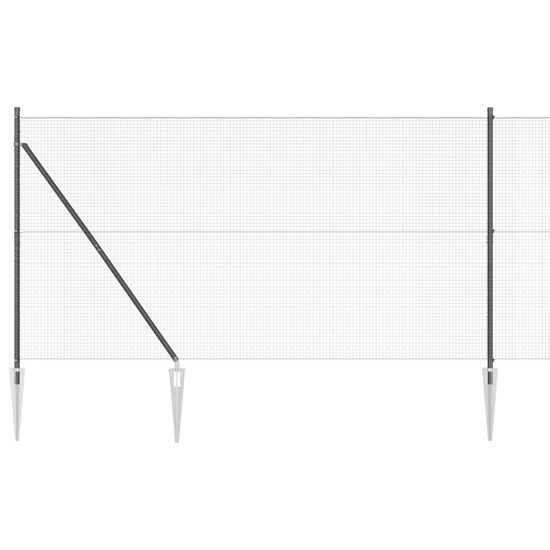 150cm H x 1000cm W Metal Border Fencing