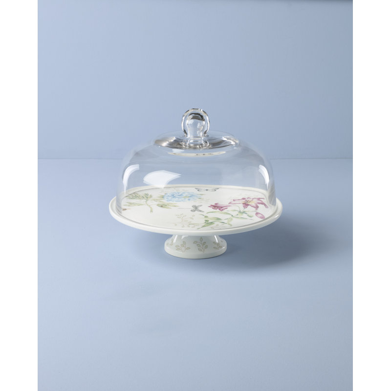 Butterfly Meadow 25th Anniversary Cake Plate