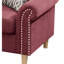 Canapé modulaire réversible 2 pièces Red Velvet