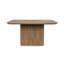 Vander 60" Square Reclaimed Oak Wood Dining Table-176017530
