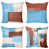 Rust Sky Blue Beige