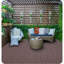 Nouvelle tuile de patio de 12 po à texture de pierre, tuiles de terrasse à emboîtement de module de bricolage, tuiles de cour faciles et rapides à installer pour le porche, le balcon de la piscine, la cour arrière, 44 pièces-112118568