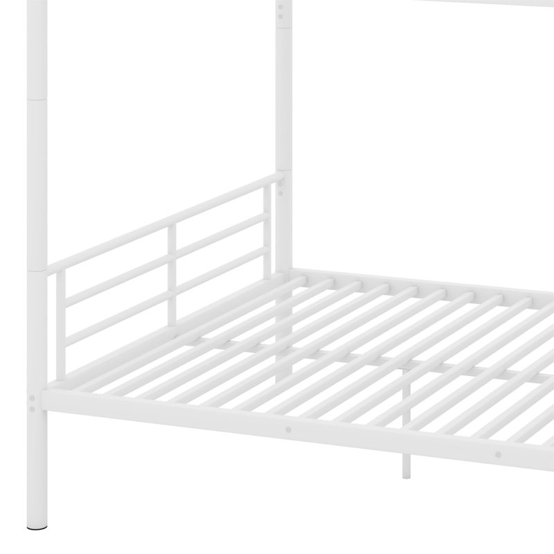 Metal Bunk Bed, White