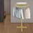 51.8In Rotating Round Clothing Rack, Clothing Display Rack