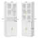 Storage Bookcase with Glass Door