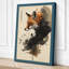 Fox in Ink Japandi - Wrapped Canvas-176835531-176835574