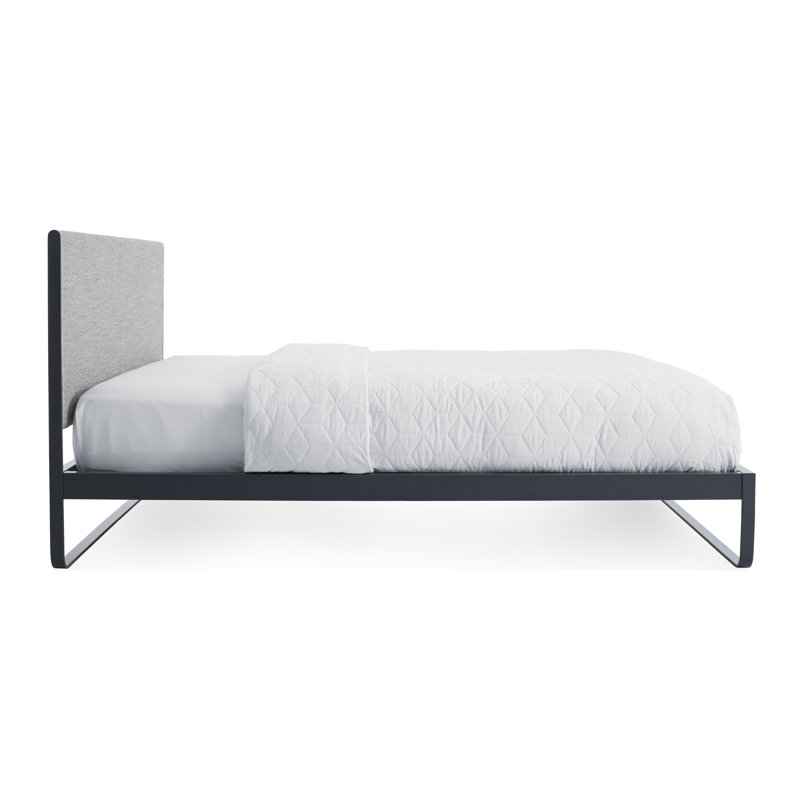 Me Time Upholstered Bed, Full, Tait Charcoal/Slate