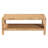 Bali & Pari Belarmina Bohemian Rattan And Rectangle Coffee Table
