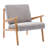 Banan Boucle Upholstered Armchair-1529880000