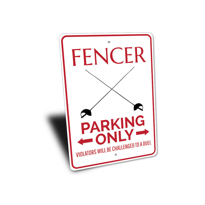 Enseigne de parc de tireur, H 14 po x l 10 po x P 0,04 po
