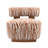 Tilton Zebra-Stripe Chenille Accent Chair-1248933954