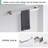 8 Pieces Bathroom Hardware Set Wall Mounted,stainless Steel-106838101