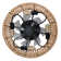 Rowan 19.5" 4-Light Modern Bohemian 6-Speed Metal/Rattan Mobile-App/Remote-Controlled Lantern LED Ceiling Fan