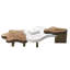 Ensemble de 3 tables basses gigognes Modern-87575048