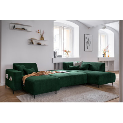 Cuddly Mia Corner Sofa Bed U-Form