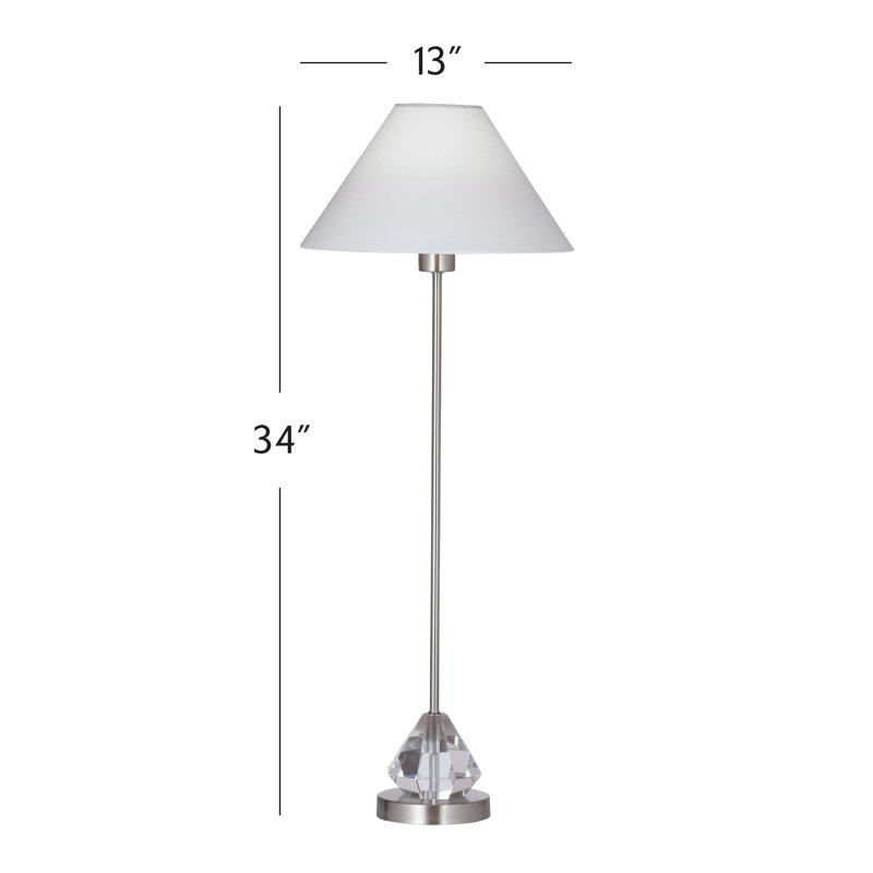 Lampe de commode 34 po Linden