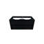 L 48,03 po x P 19,69 po x H 25,59 po, meuble-lavabo mural de couleur noire avec lavabo-1673031761-1673031763