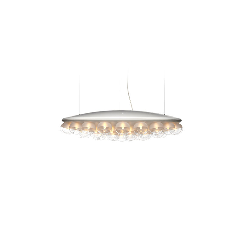 Prop Light LED Chandelier, Round Single, 2700K (Soft White)