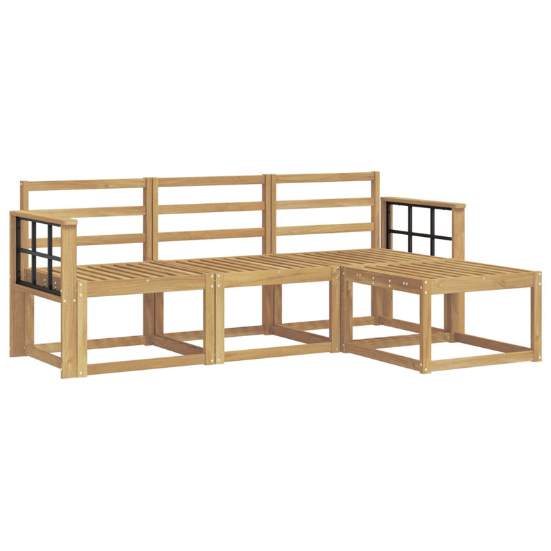 189.5cm Wide Patio Sofa, 4