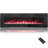 Recessed and Wall Mounted Electric Fireplace with Adjustable Flame Brightness & Speed, Multicolor-1083935095