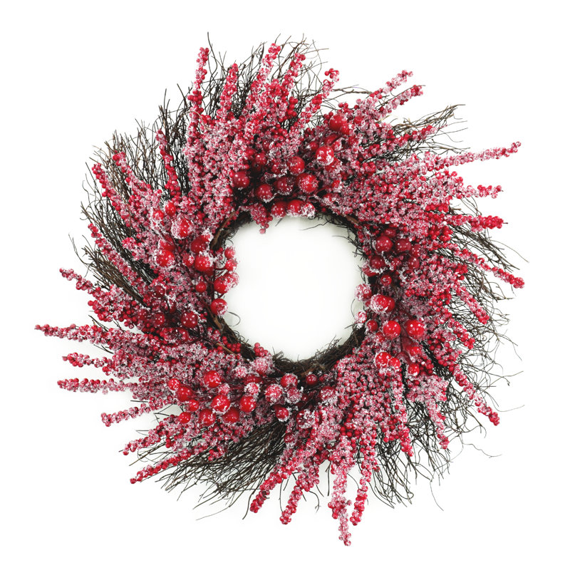 Handcrafted Faux 24'' Wreath
