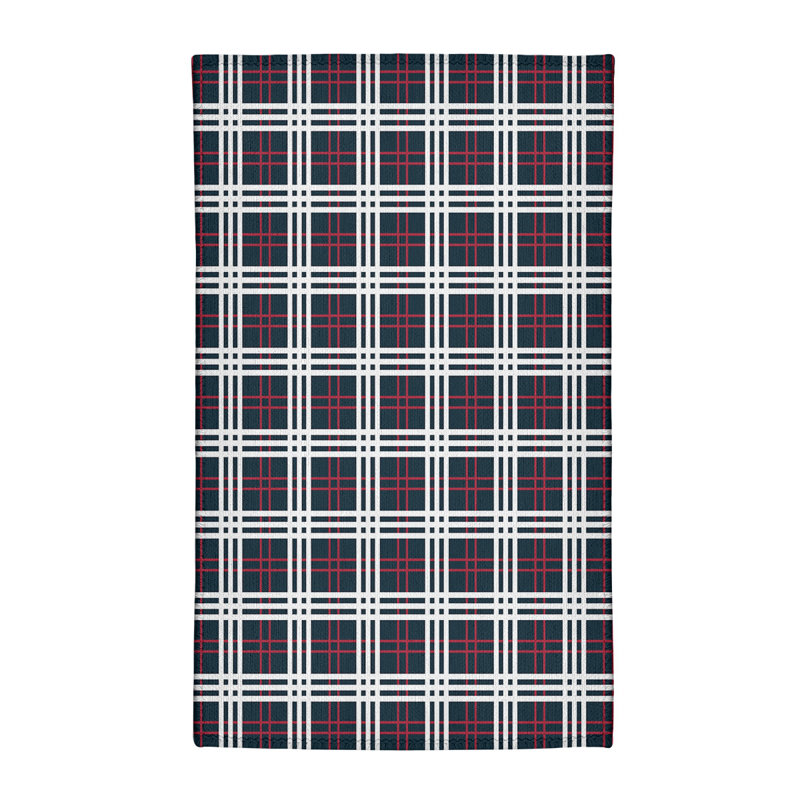 Tapis à carreaux bleu, Rectangle 2 pi x 3 pi