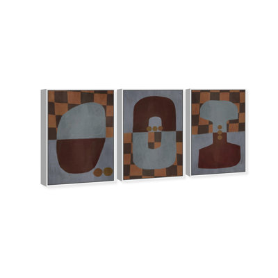 Checkered Dominos Set Set by Oliver Gal