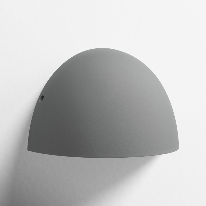 Luther Aluminum LED Wall Light, Silver