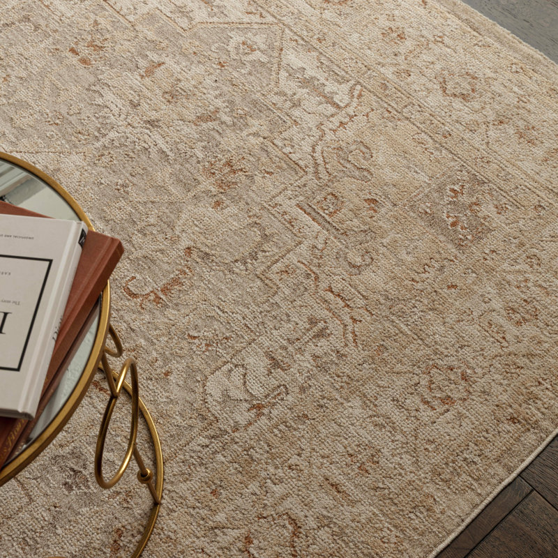 Madeleine Serapi Beige Rug, Rectangle 160 x 240 cm