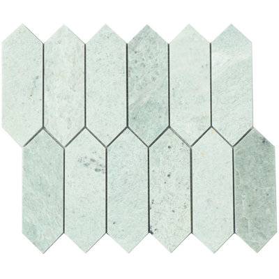 Carrelage mosaïque vert Ming