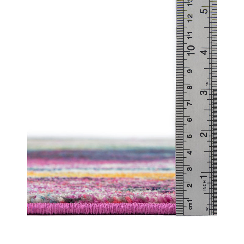 Hashimoto Abstract Area Rug, Rectangle 8' x 10'
