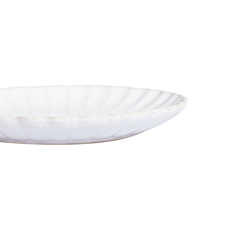 NETTLE 21cm Handmade Stoneware Salad/Dessert Plate