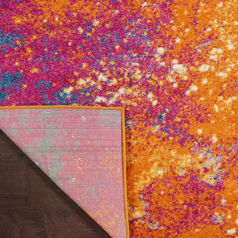 Liiam Abstract Indoor Rug, Square 5'3"