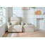 Fauteuil d'appoint Mid-Century à assise large et profonde avec repose-pieds Srotage-1301000703