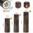Unscented Flameless Pillar Candle with Acrylic Holder-1200766785