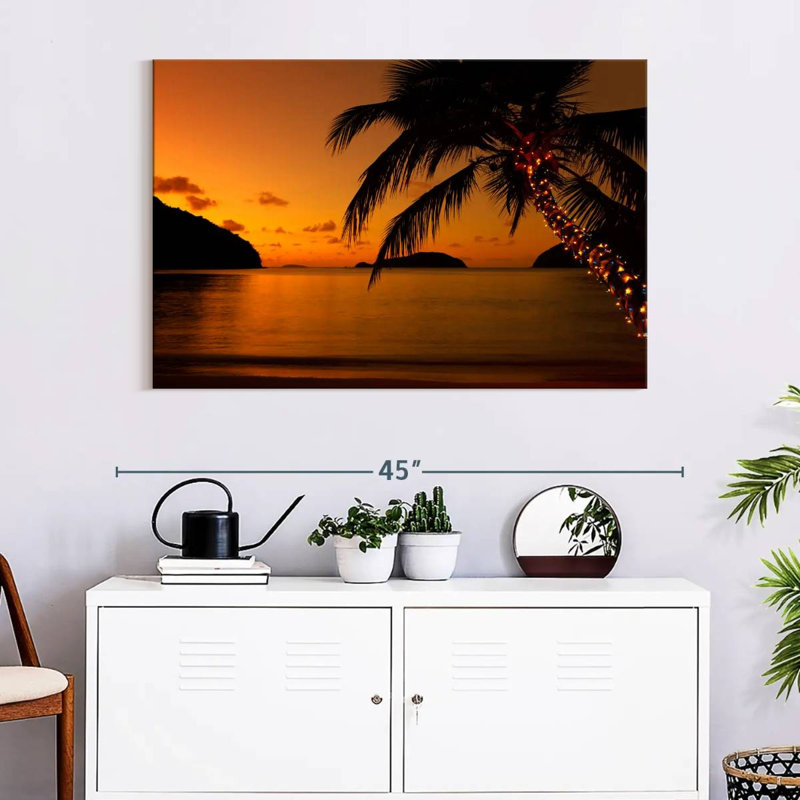 Gillard Caribbean Beach At Sundown