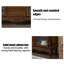 Buffet en merisier massif et bois manufacturé-1250797695