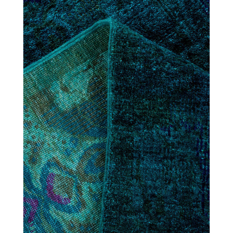 Overyed One-of-a-Kind Rectangle 6'2" X 9'1" Hand Knotted Area Rug