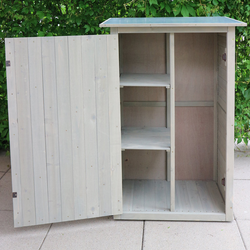 6 ft. W x 5 ft. Dome Garbage Shed