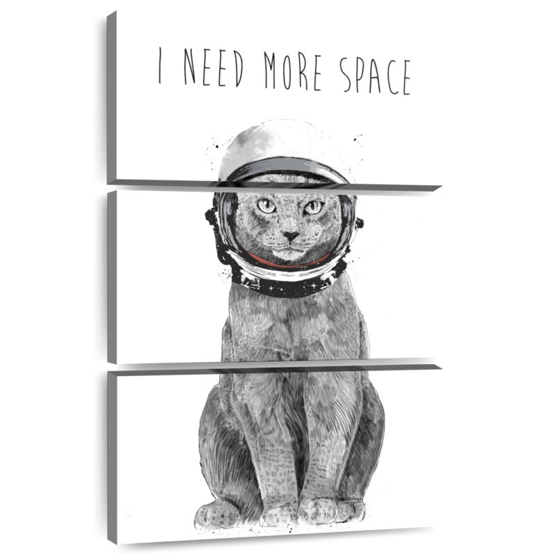Ketti I Need More Space, 74" H x 48" W
