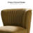 Euclid Velvet Accent Chair With Metal Legs-353881368