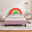 Lit plateforme tapissier Rainbow Design
