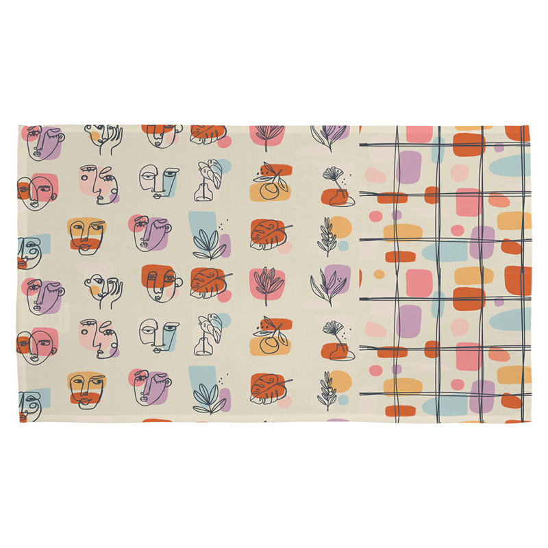 Drayce Waffle Tea Towel Kitchen Towel
