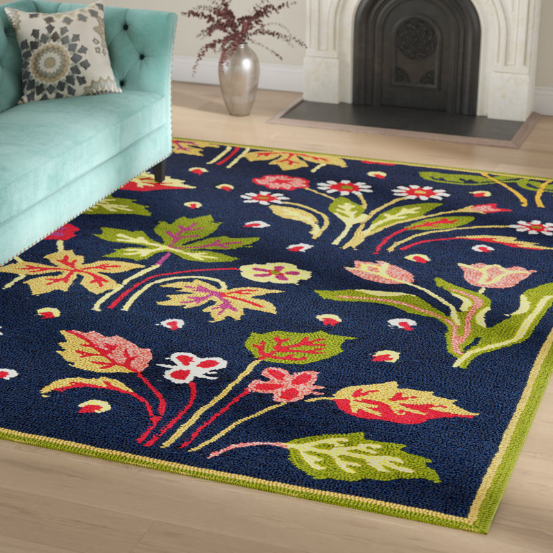 Doyle Hand Hooked Performance Southwestern Rug, Rectangle 8' x 10'