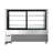 71 in. Refrigerated Bakery Display Case for Cakes, Stainless Steel Frame, 30 cu. ft. RBD30C.