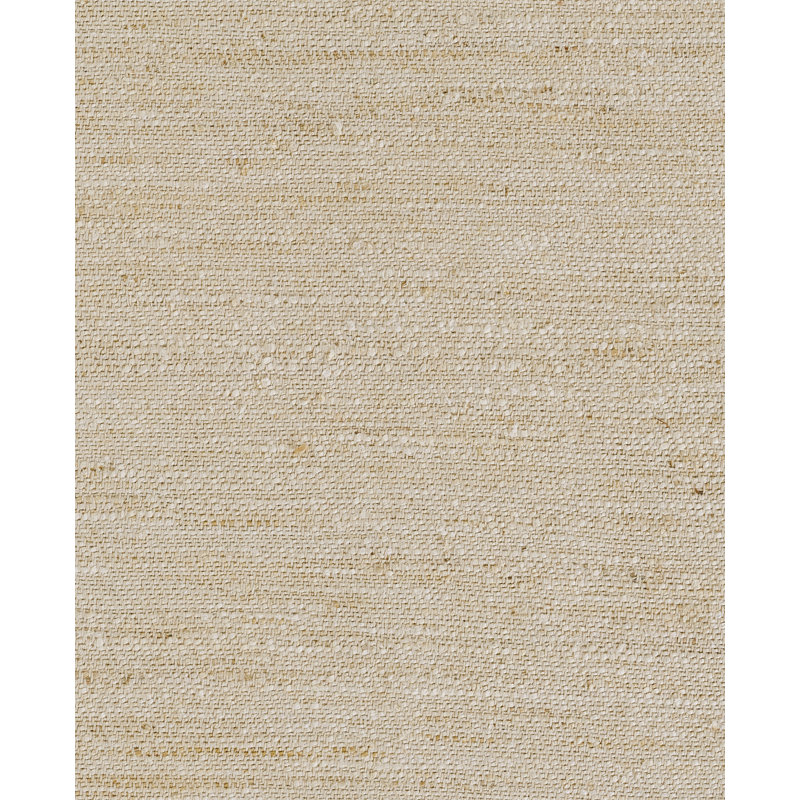 Tapis ivoire en fibres naturelles Momeni Clara 3 po x 5 po, Rectangle 9 pi x 12 pi
